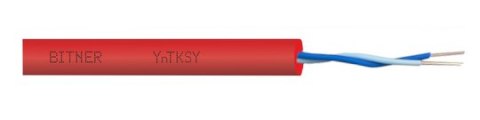 KABEL SYGNALIZACJI PPOŻ BITNER YnTKSY 1x2x0,8 - 100m KABEL SYGNALIZACJI PPOŻ BITNER YnTKSY 1x2x0,8 - 100m