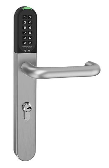 Klamka elektroniczna WFE L701 z klawiaturą 92mm INOX Klamka elektroniczna WFE L701 z klawiaturą 92mm INOX
