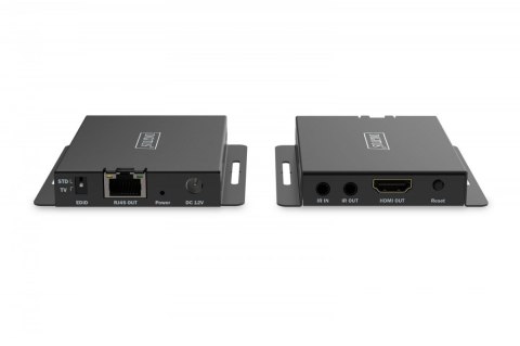 Przedłużacz/Extender HDMI 4K120Hz 40m po skrętce HDCP 2.3 IR EDID (zestaw) Przedłużacz/Extender HDMI 4K120Hz 40m po skrętce HDCP 2.3 IR EDID (zestaw)