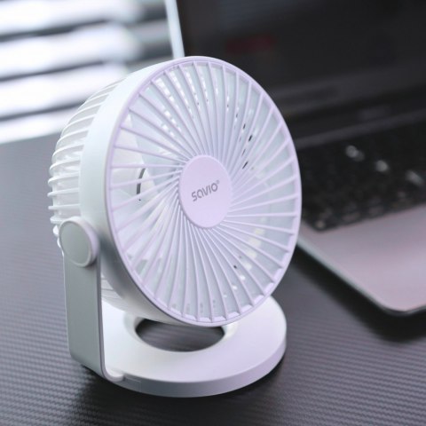 Wentylator biurkowy USB AD-01 White Wentylator biurkowy USB AD-01 White