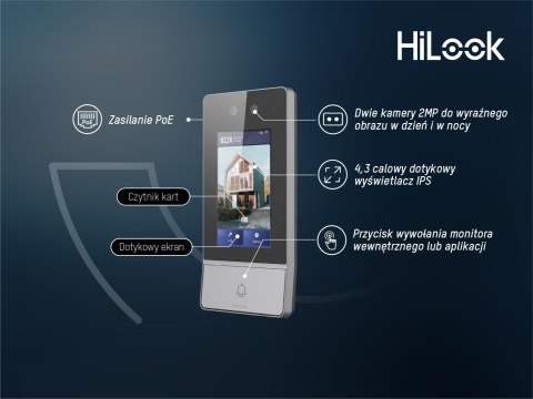 Zestaw wideodomofonowy IP Hilook by Hikvision IP-VIS-Ultra Zestaw wideodomofonowy IP Hilook by Hikvision IP-VIS-Ultra