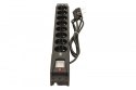 Listwa przeciwprzepięciowa LXARM 810, 3L, PDU, 1,5m, czarna Listwa przeciwprzepięciowa LXARM 810, 3L, PDU, 1,5m, czarna
