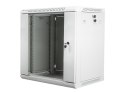 Szafa instalacyjna wisząca 19'' 12U 600X450mm szara (drzwi szklane) Szafa instalacyjna wisząca 19'' 12U 600X450mm szara (drzwi szklane)