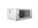 Szafa instalacyjna wisząca 19'' 4U 600X450mm szara (drzwi szklane) Szafa instalacyjna wisząca 19'' 4U 600X450mm szara (drzwi szklane)