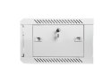 Szafa instalacyjna wisząca 19'' 4U 600X450mm szara (drzwi szklane) Szafa instalacyjna wisząca 19'' 4U 600X450mm szara (drzwi szklane)
