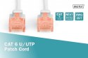 Patch cord U/UTP kat.6 PVC 1m szary Patch cord U/UTP kat.6 PVC 1m szary