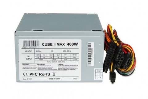 Zasilacz 400 W CUBE II 12 CM FAN Zasilacz 400 W CUBE II 12 CM FAN