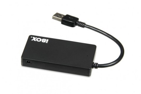 Hub USB 3.0 4-porty, slim IUH3F56 Czarny Hub USB 3.0 4-porty, slim IUH3F56 Czarny