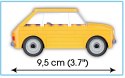 Klocki 71 elementów Polski Fiat 126P Klocki 71 elementów Polski Fiat 126P