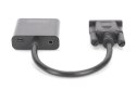 Konwerter/adapter audio-video VGA do HDMI, 1080p FHD, z audio 3.5mm MiniJack Konwerter/adapter audio-video VGA do HDMI, 1080p FHD, z audio 3.5mm MiniJack