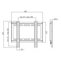 Uchwyt ścienny 23-42 LCD/LED VESA, max. 35kg Uchwyt ścienny 23-42 LCD/LED VESA, max. 35kg