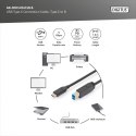 Kabel połączeniowy USB 3.0 SuperSpeed 5Gbps Typ USB C/B M/M Power Delivery czarny 1.8m Kabel połączeniowy USB 3.0 SuperSpeed 5Gbps Typ USB C/B M/M Power Delivery czarny 1.8m