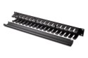 Organizator kablowy 19 cali 1U dukt W/40xG/70 czarny (RAL 9005) Organizator kablowy 19 cali 1U dukt W/40xG/70 czarny (RAL 9005)