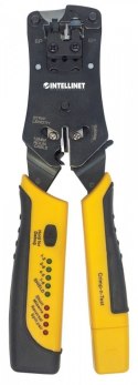 Zaciskarka wtyków RJ411/RJ12/RJ22/RJ45 z testerem okablowania Zaciskarka wtyków RJ411/RJ12/RJ22/RJ45 z testerem okablowania