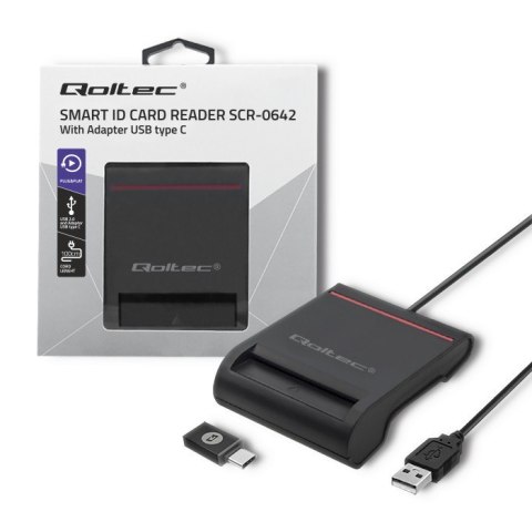 Inteligentny czytnik chipowych kart ID | USB2.0 | Plug&play Inteligentny czytnik chipowych kart ID | USB2.0 | Plug&play
