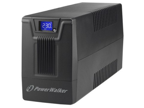Zasilacz awaryjny UPS POWERWALKER LINE-INTERACTIVE 600VA SCL 2XSCHUKO 230V, RJ11/ 45 IN/OUT, USB, LCD Zasilacz awaryjny UPS POWERWALKER LINE-INTERACTIVE 600VA SCL 2XSCHUKO 230V, RJ11/ 45 IN/OUT, USB, LCD
