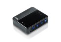 Urządzenie 4-portowe USB 3.2 Gen1 do współdzielenia urządzeń peryferyjnych Urządzenie 4-portowe USB 3.2 Gen1 do współdzielenia urządzeń peryferyjnych