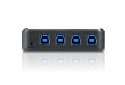 Urządzenie 4-portowe USB 3.2 Gen1 do współdzielenia urządzeń peryferyjnych Urządzenie 4-portowe USB 3.2 Gen1 do współdzielenia urządzeń peryferyjnych
