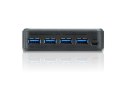 Urządzenie 4-portowe USB 3.2 Gen1 do współdzielenia urządzeń peryferyjnych Urządzenie 4-portowe USB 3.2 Gen1 do współdzielenia urządzeń peryferyjnych