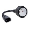 Adapter IEC 320 C14 / FRENCH | 0.15m