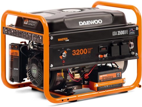 AGREGAT PRĄDOTWÓRCZY DUAL FUEL DAEWOO GDA 3500DFE 3.2kW AGREGAT PRĄDOTWÓRCZY DUAL FUEL DAEWOO GDA 3500DFE 3.2kW