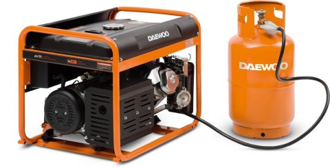 AGREGAT PRĄDOTWÓRCZY DUAL FUEL DAEWOO GDA 7500DFE 6.5kW AGREGAT PRĄDOTWÓRCZY DUAL FUEL DAEWOO GDA 7500DFE 6.5kW
