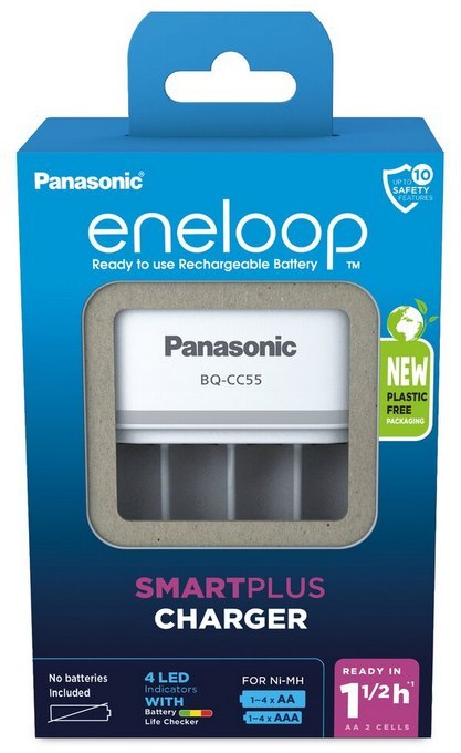 Ładowarka do akumulatorków Ni-MH Panasonic Eneloop BQ-CC55 EKO Ładowarka do akumulatorków Ni-MH Panasonic Eneloop BQ-CC55 EKO