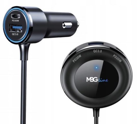 ROZDZIELACZ GNIAZDA ZAPALNICZKI ŁADOWARKA USB PD C78 Pro ROZDZIELACZ GNIAZDA ZAPALNICZKI ŁADOWARKA USB PD C78 Pro