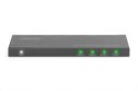 Rozdzielacz (Splitter) Ultra Slim HDMI 1x4 4K 60Hz 3D HDR HDCP 2.2 18 Gbps Micro USB Rozdzielacz (Splitter) Ultra Slim HDMI 1x4 4K 60Hz 3D HDR HDCP 2.2 18 Gbps Micro USB