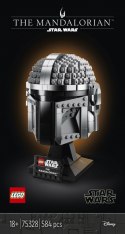 Klocki Star Wars 75328 Hełm Mandalorianina Klocki Star Wars 75328 Hełm Mandalorianina