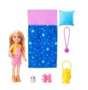 Zestaw Barbie Kemping Chelsea Lalka + śpiwór Zestaw Barbie Kemping Chelsea Lalka + śpiwór