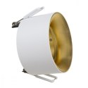 Oprawa podtynkowa tuba GU5.3 MCE457 W/G Biało-złota Oprawa podtynkowa tuba GU5.3 MCE457 W/G Biało-złota