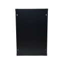 Szafa rack 15U 600x600mm czarna wisząca Szafa rack 15U 600x600mm czarna wisząca