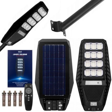 Lampa solarna VOLT POLSKA PIONEER 240 + panel 15W + 18.000mAh + pilot