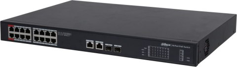 PRZEŁĄCZNIK NIEZARZĄDZALNY DAHUA PFS3220-16GT-240-V2 PRZEŁĄCZNIK NIEZARZĄDZALNY DAHUA PFS3220-16GT-240-V2