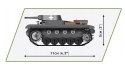 Klocki HC WWII Panzer II Ausf. A 250 elementów Klocki HC WWII Panzer II Ausf. A 250 elementów