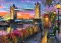 Puzzle 1000 elementów Zachód słońca nad Tower Bridge Puzzle 1000 elementów Zachód słońca nad Tower Bridge