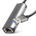 ADE-25R Karta sieciowa 2.5 Gigabit Ethernet, Realtek 8156, USB-A 3.2 Gen 1, automatyczna instalacja, szara ADE-25R Karta sieciowa 2.5 Gigabit Ethernet, Realtek 8156, USB-A 3.2 Gen 1, automatyczna instalacja, szara