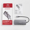 HMC-6M2 Wieloportowy hub USB-C 3.2 Gen 1, slot M.2 SATA + HDMI + GLAN + 2x USB-A + PD 100W HMC-6M2 Wieloportowy hub USB-C 3.2 Gen 1, slot M.2 SATA + HDMI + GLAN + 2x USB-A + PD 100W