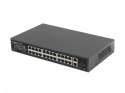 Switch 24x1GB POE+ 2xGB 2x rack 19'' gigabit ethernet 250W Switch 24x1GB POE+ 2xGB 2x rack 19'' gigabit ethernet 250W