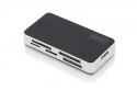 Czytnik kart 5-portowy USB 3.0 SuperSpeed, All-in-one, Czarno-srebrny Czytnik kart 5-portowy USB 3.0 SuperSpeed, All-in-one, Czarno-srebrny