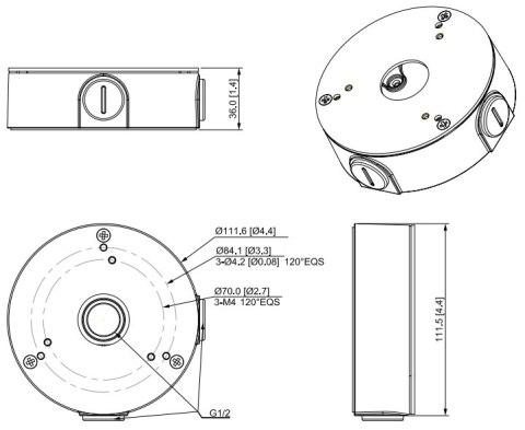 ADAPTER DAHUA PFA13G ADAPTER DAHUA PFA13G