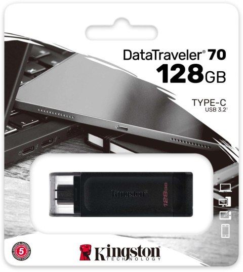 Kingston Pendrive DataTraveler DT70/128GB USB-C Kingston Pendrive DataTraveler DT70/128GB USB-C
