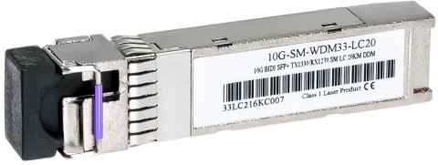 MODUŁ SFP+ 10G, SM LC, 2km, TX1310, DDM (SFP-10GBASE-LR) MODUŁ SFP+ 10G, SM LC, 2km, TX1310, DDM (SFP-10GBASE-LR)