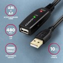 ADR-210 USB 2.0 A-M -> A-F aktywny kabel przedłużacz/wzmacniacz 10m ADR-210 USB 2.0 A-M -> A-F aktywny kabel przedłużacz/wzmacniacz 10m