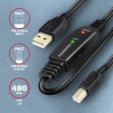 ADR-210B USB 2.0 A-M -> B-M Aktywny kabel połączeniowy/wzmacniacz 10m ADR-210B USB 2.0 A-M -> B-M Aktywny kabel połączeniowy/wzmacniacz 10m