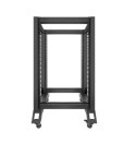 Stojak Open Rack 18U 600x800mm czarny Stojak Open Rack 18U 600x800mm czarny