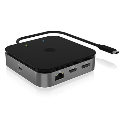 Stacja dokująca IB-DK408-C41 7w1,HDMI, DP,USB,LAN Stacja dokująca IB-DK408-C41 7w1,HDMI, DP,USB,LAN