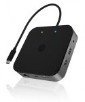 Stacja dokująca IB-DK408-C41 7w1,HDMI, DP,USB,LAN Stacja dokująca IB-DK408-C41 7w1,HDMI, DP,USB,LAN