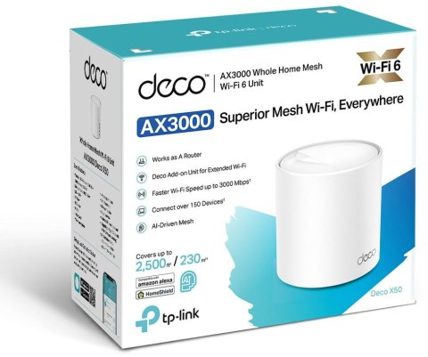 DOMOWY SYSTEM WI-FI MESH TP-LINK DECO X50 DOMOWY SYSTEM WI-FI MESH TP-LINK DECO X50